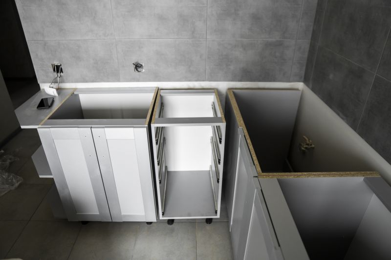 Commode Installation detail